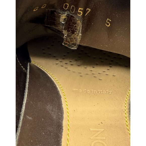 Louis Vuitton Leather Colorblock Pattern Sneakers*SIZE 5 womens - Picture 16 of 16